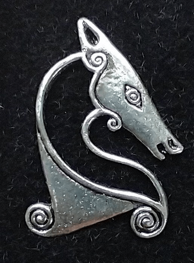 Pewter Lapel Pin - Horse head