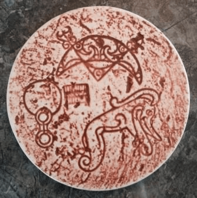 Symbols coaster